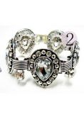 Bracelete com Pedra e Strass